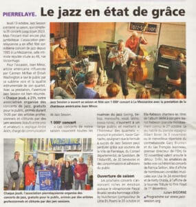 La presse parle de Jazz-Session