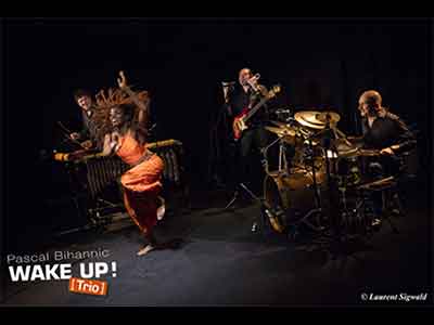 La force des tambours, la simplicité du Trio