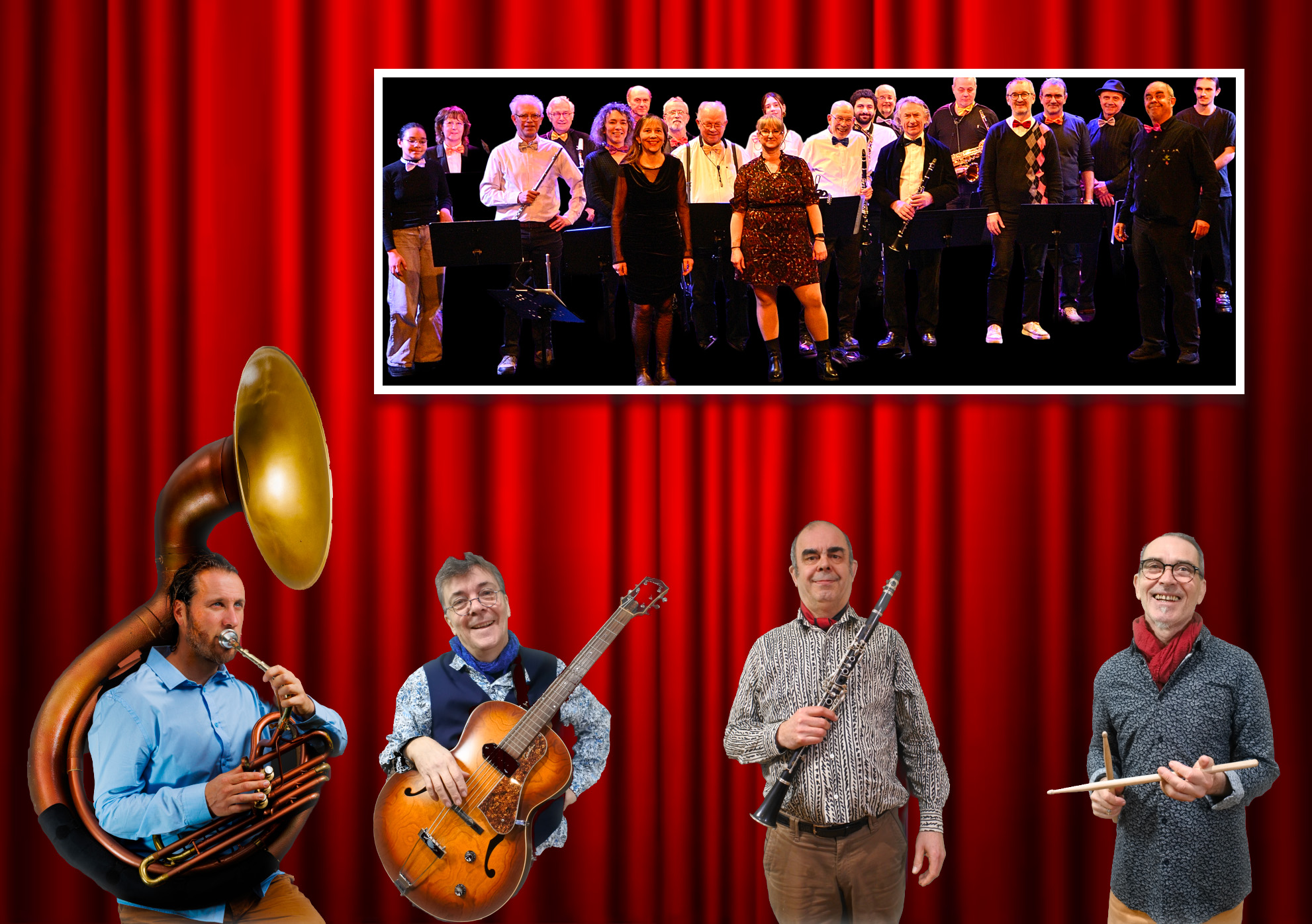 Didier Vetillard "Big Four" et les "Keep Swingin'"